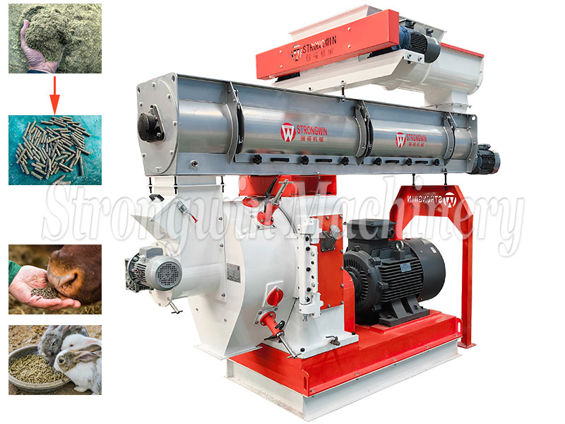 hay feed mill machine