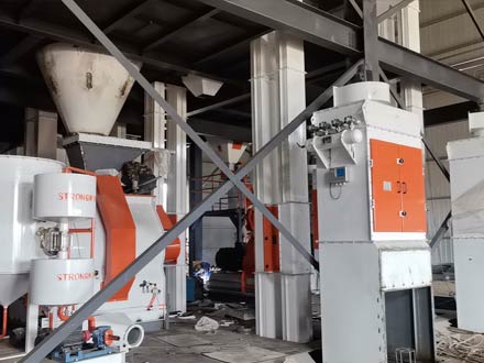 10TPH SZLH420 Feed Pellet Production Plant Project in Gansu Province, China