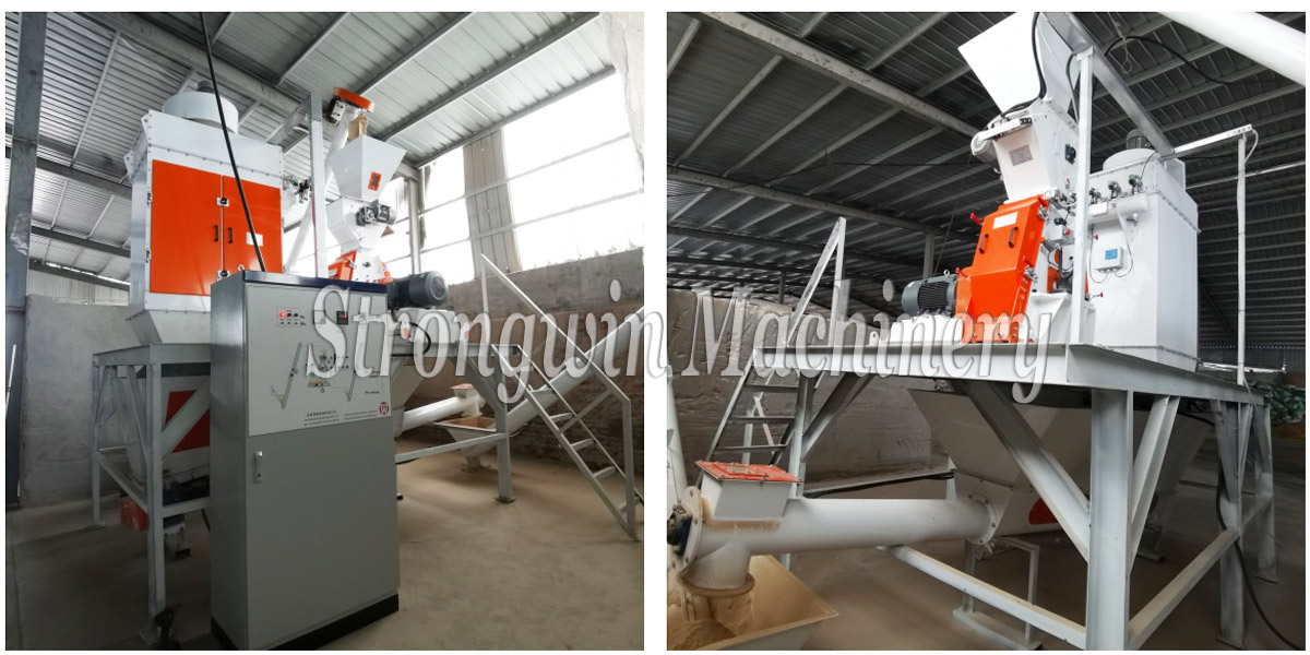 Installation and commissioning of pomace crushing production line