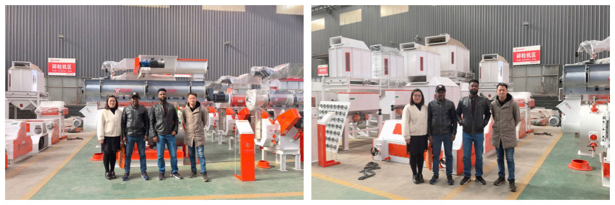 Customers from Ghana visit our factory