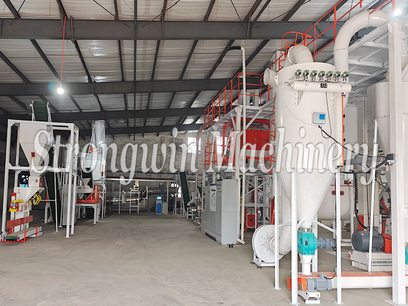 fish feed plant