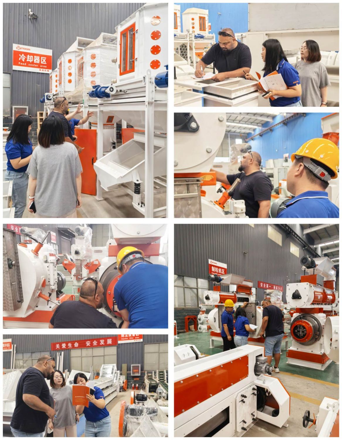 Australian customers visit our factory