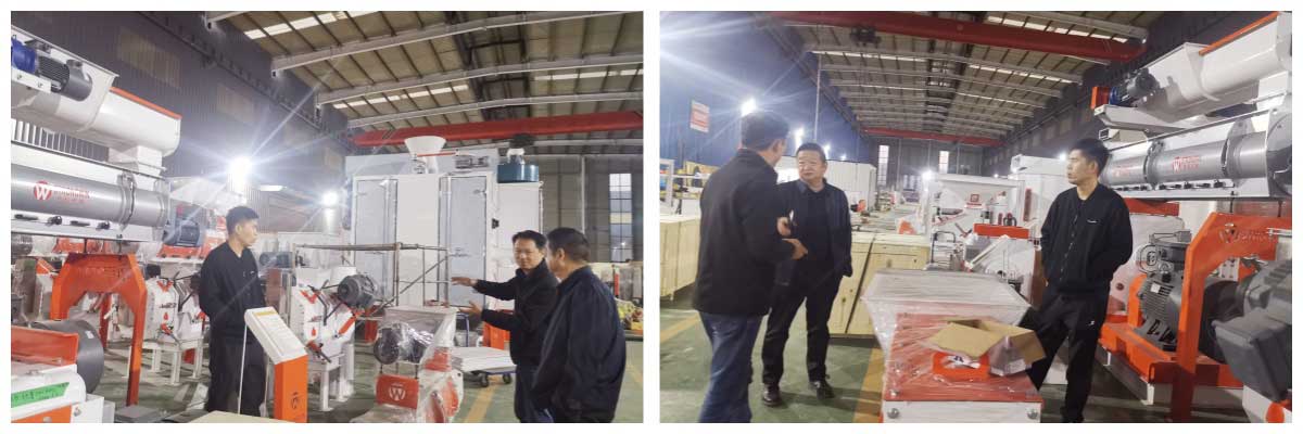 Customers from Shandong Province visit our factory