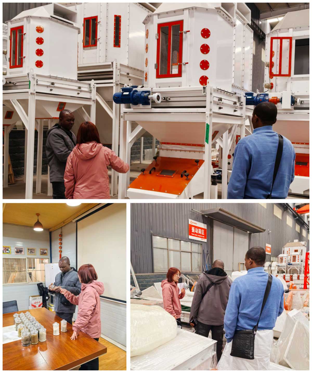 Customers from Nigeria visit our factory