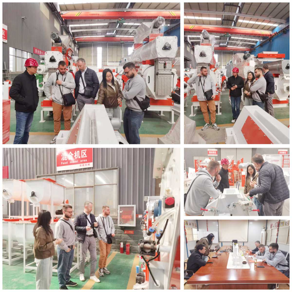 Customers from Poland visit our factory