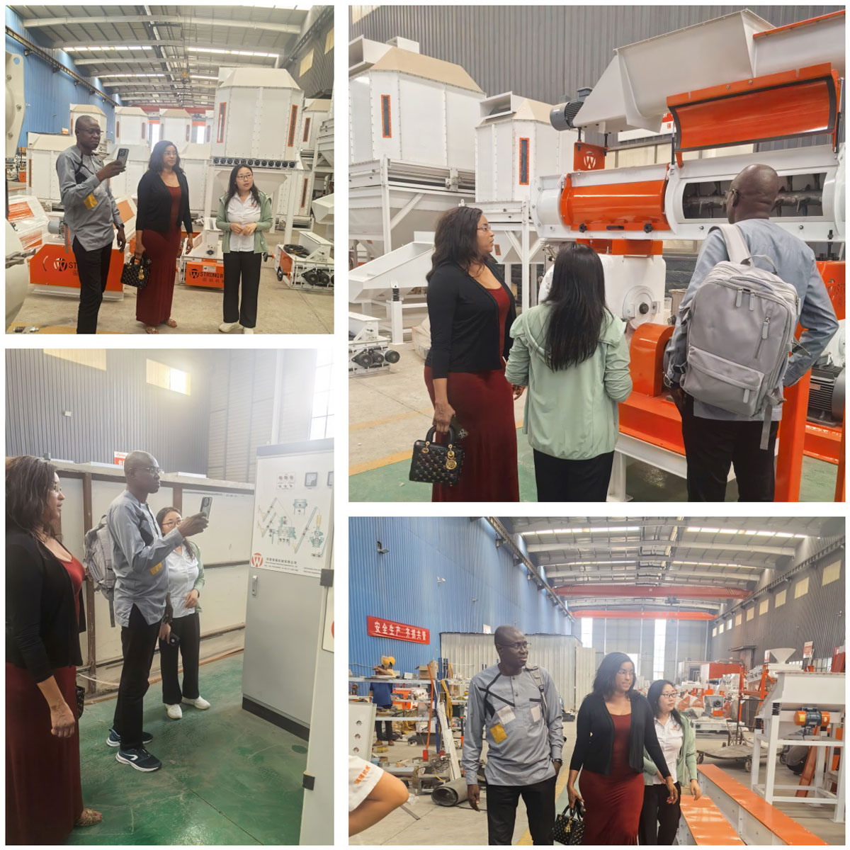 Customers from Senegal visit our factory