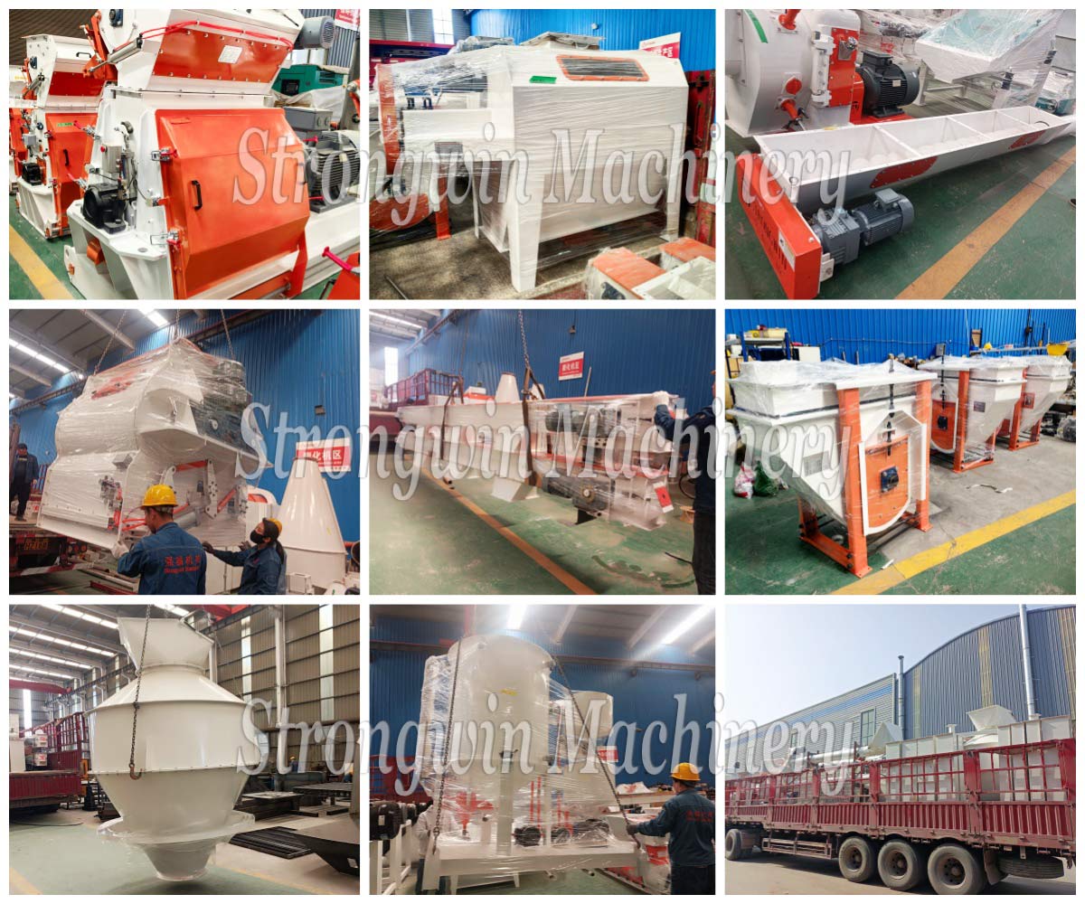 5T/H Customized Fish Feed Puffing Line Equipment