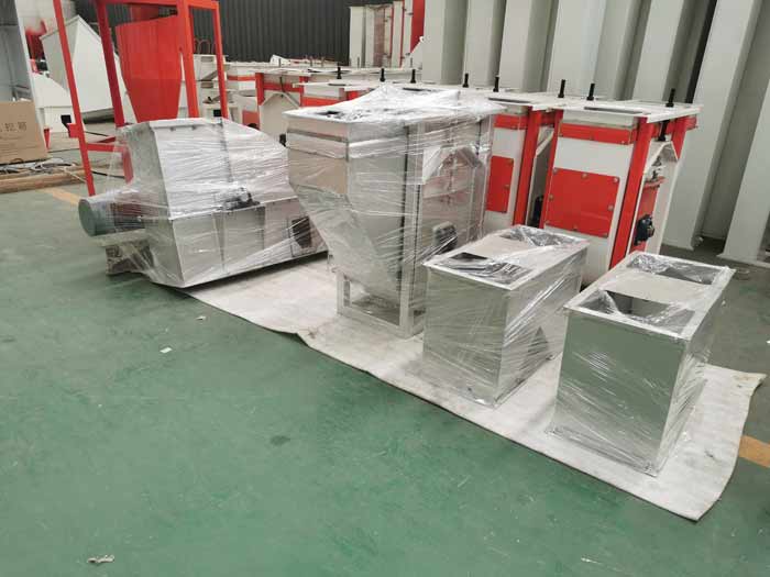 Feed machinery auxiliary equipments for Ecuador customers