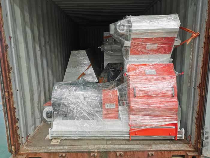 75kw animal feed crusher system for Turkey customers