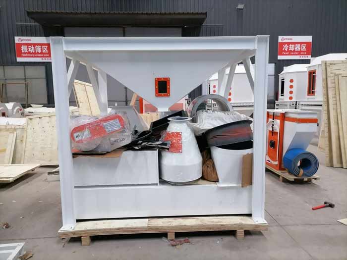 Paraguay feed pellet cooling system