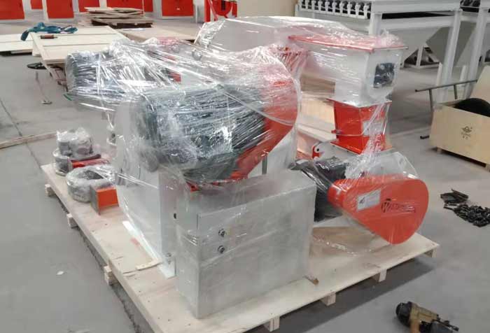 Senegal customers order SZLH250 feed pellet machine