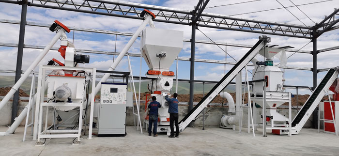 Ruminant feed Production machine