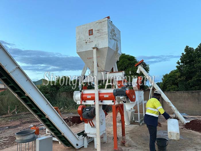 2 tons per hour feed production line in Congo