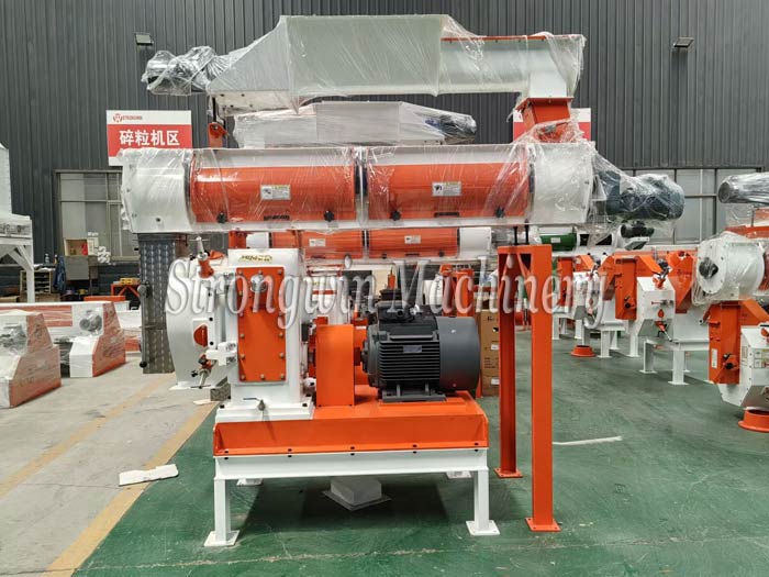 2-4TPH feed pellet production plant packing and shipping to Mexico