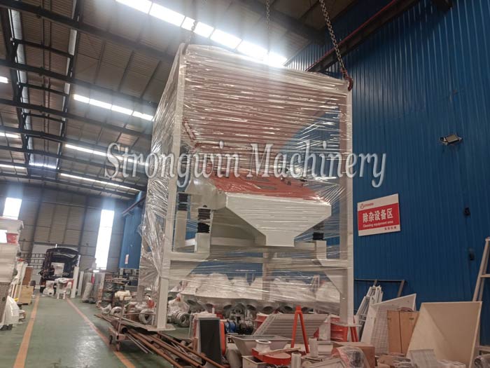 Small scale animal feed production line packing and shipping to Yunnan province, China