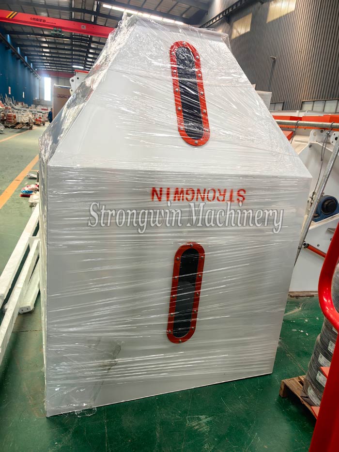 Small scale animal feed production line packing and shipping to Yunnan province, China