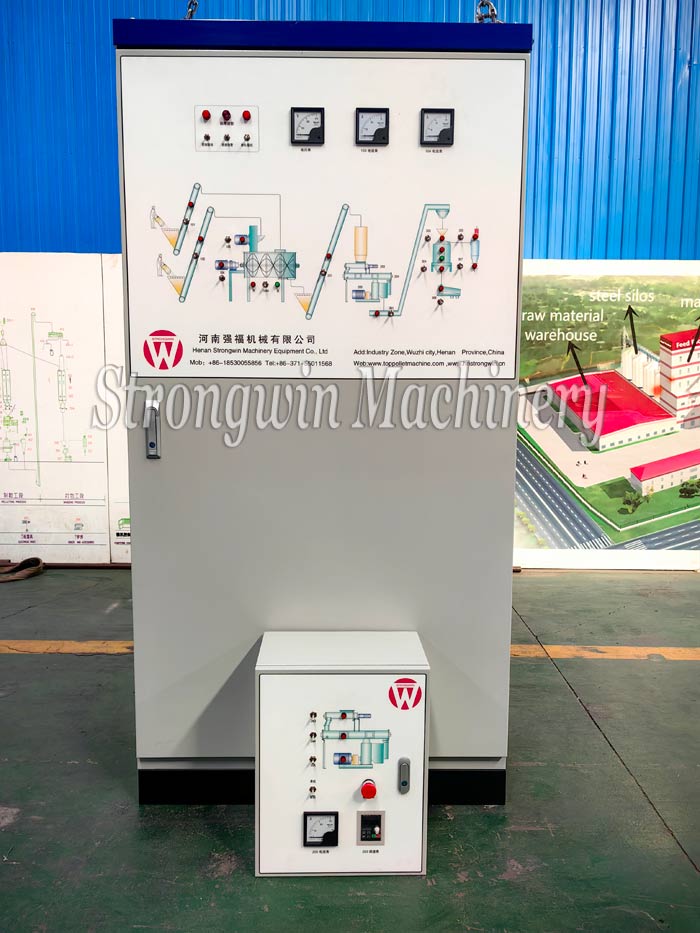 3 TPH Chicken Feed Pellet Production Machine Plant packing and shipping