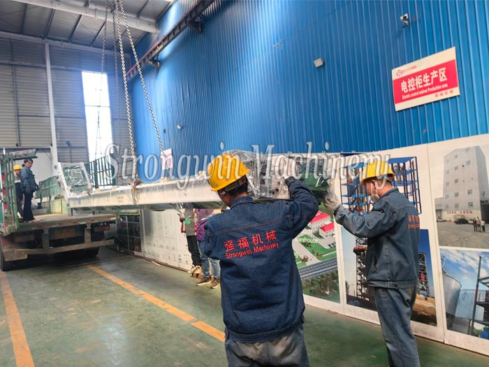 3 TPH Chicken Feed Pellet Production Machine Plant packing and shipping