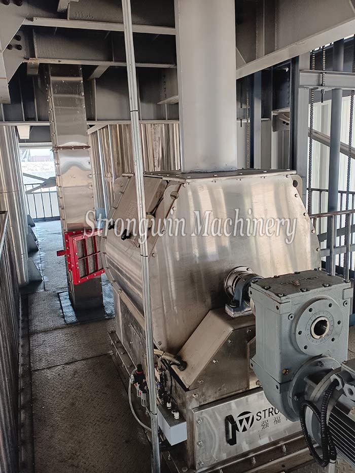 Stainless steel 250kg per batch fully automatic premix production line installation completed