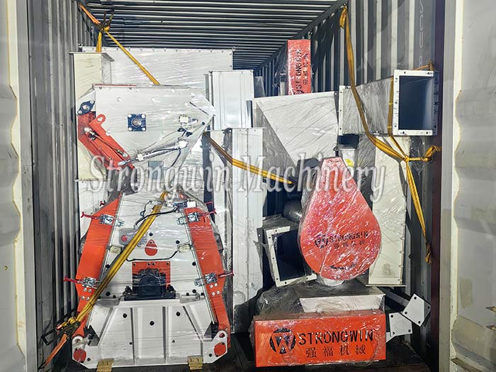 Complete Set SZLH320 Animal Feed Pellet Production Plant packing and shipping to Oman