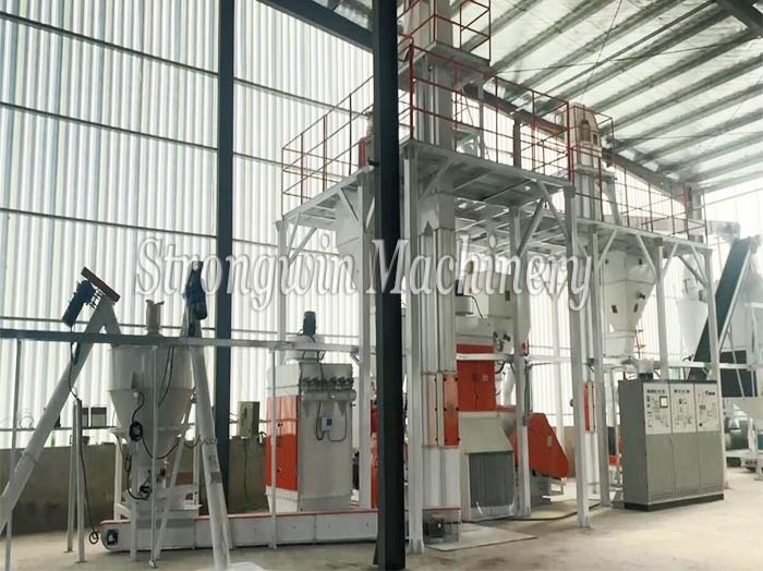 customized SZLH350 pellet production line