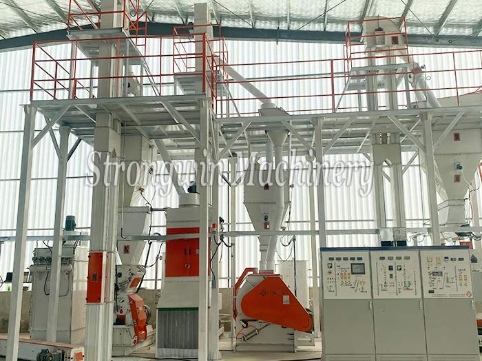 customized SZLH350 pellet production line