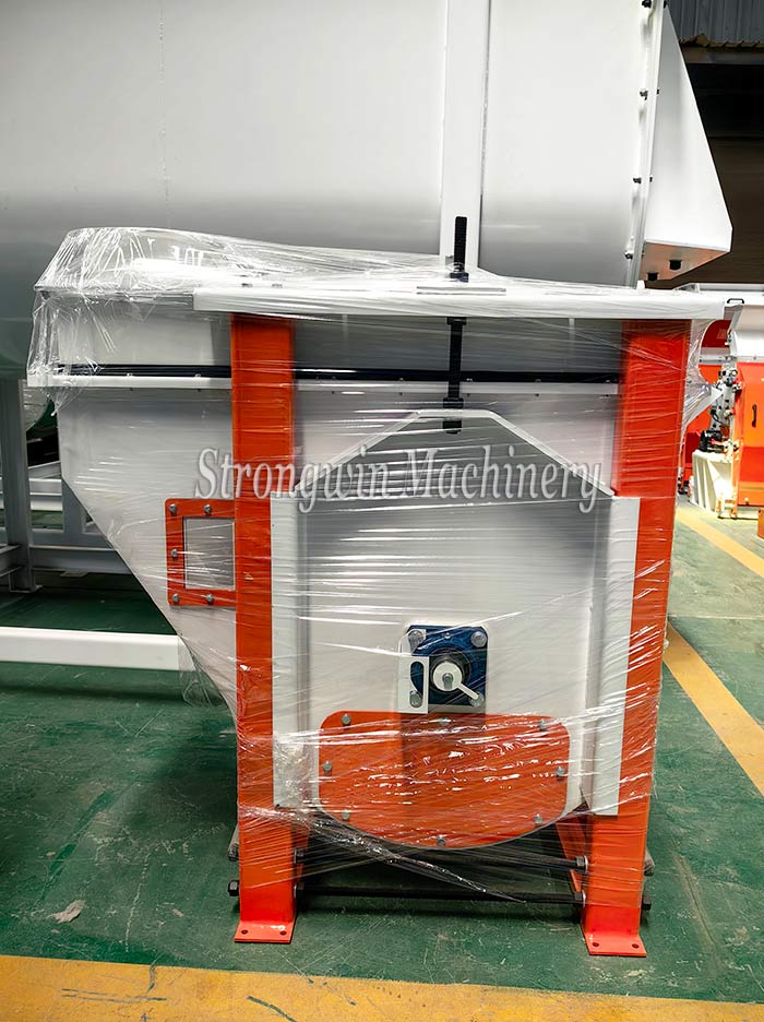 22kw crushing system and bucket elevator packing and shipping to Peru