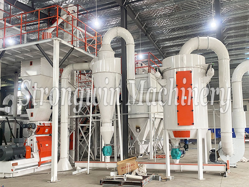 SW150 5TPH floating fish feed extrusion plant project case